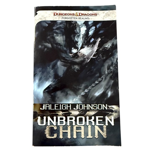 Dungeons & Dragons Forgotten Realms Unbroken Chain Jaleigh Johnson Novel - Picture 1 of 6